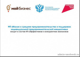 фп «Малое и среднее предпринимательство и поддержка индивидуальной предпринимательской инициативы» входит в состав Национального проекта «Эффективная и конкурентная экономика» - фото - 1