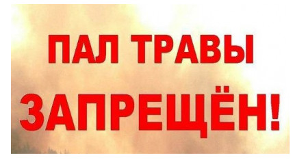 пал травы запрещен! Это нарушение правил пожарной безопасности - фото - 1