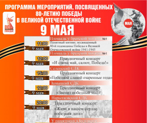 программа мероприятий, посвященных 80-летию Победы в Великой Отечественной войне - фото - 2