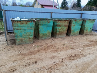 в округе продолжаются работы по обустройству контейнерных площадок - фото - 1