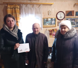 в округе поздравили с 94 летием Григория Григорьевича Федорова - фото - 1