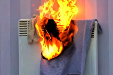 причиной пожара может стать отопительный прибор - фото - 1