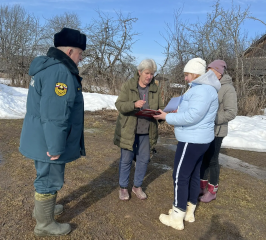 подготовительные мероприятия против паводков в деревне Ильино - фото - 3