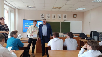 в Темкинском округе вручили премию имени Юрия Гагарина - фото - 5