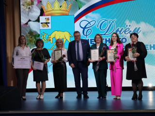 награждение лучших муниципальных служащих Темкинского округа - фото - 6