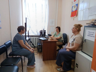социальный координатор Юлия Грибачёва провела очередной приём в Темкинском округе - фото - 1