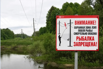 «смоленскэнерго» напоминает о смертельной опасности рыбалки вблизи линий электропередачи - фото - 1