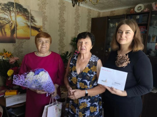 в Темкинском округе поздравили долгожителей - тех, кто пережил войну и сохранил силу духа - фото - 1