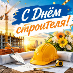 с Днем строителя - фото - 1