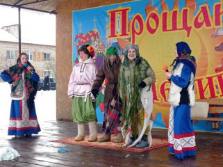 выступление фольклорных коллективов на проводах зимы - фото - 1