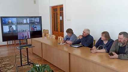 видеоконференция с Главами сельских поселений - фото - 1