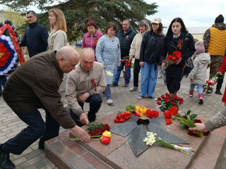 в Темкинском районе почтили память погибших в годы Великой Отечественной войны - фото - 9