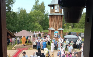 в деревне Тёмкино отметили день памяти схимонахини Макарии - фото - 3